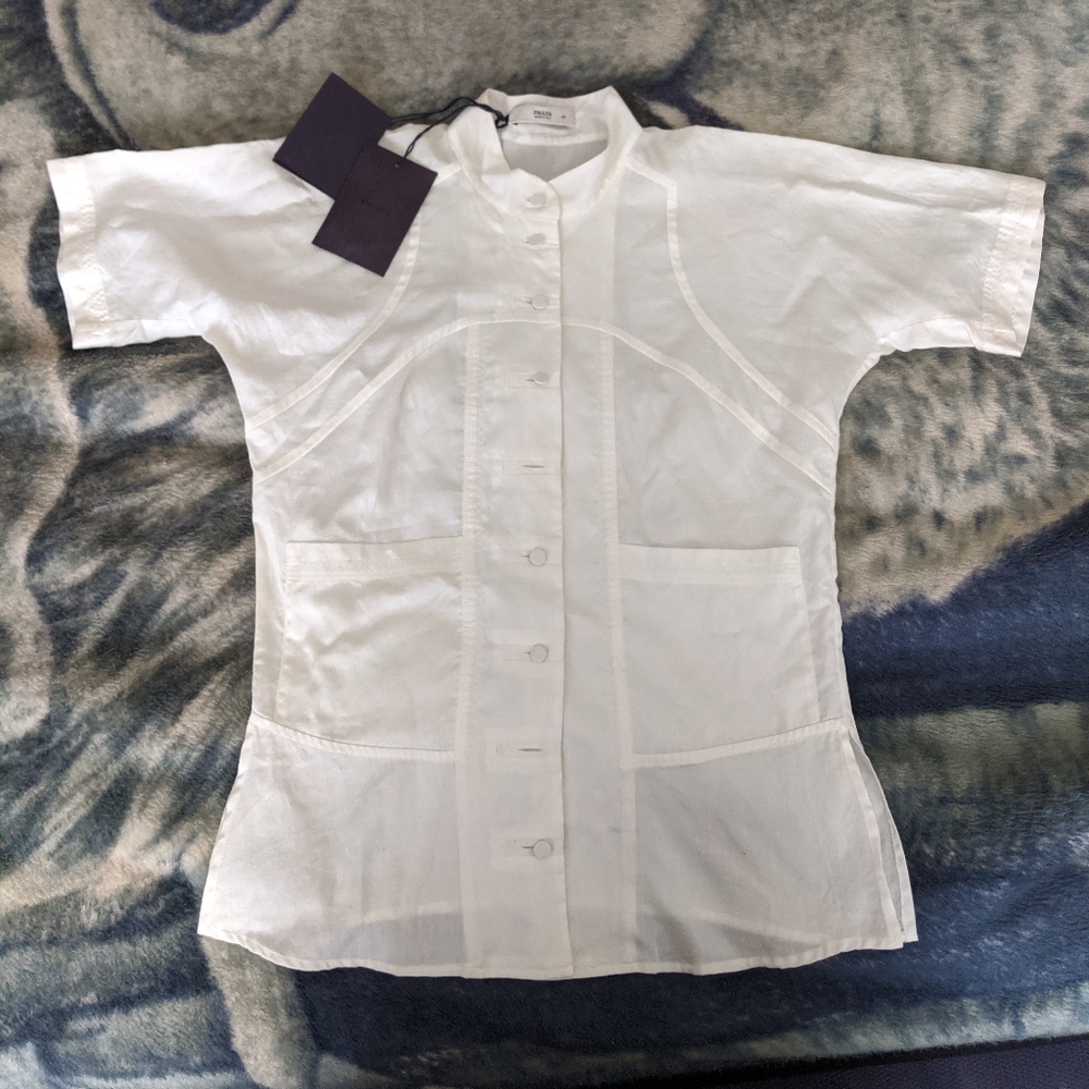 Off White Prada Blouse NWT